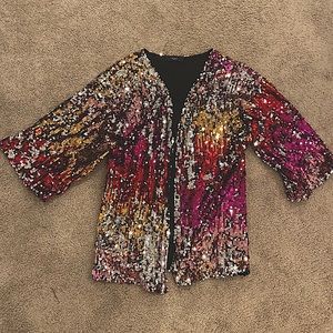 Sequin jacket